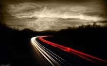 abstract red white highway sepia 1680x1050 wallpaper 